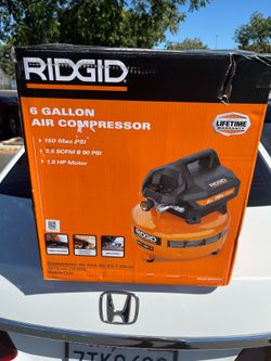 Ridgid air compressor (new)