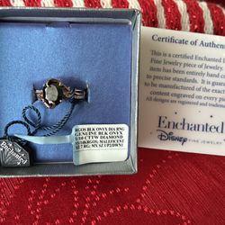 Disney Enchanted Onyx Ring 