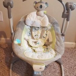 Swing-Infant Baby Swing Koala Green