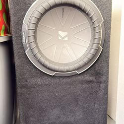 Kicker Comp 10” DVC Subwoofer in Sealed Box – Dual Voice Coil