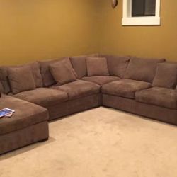 Crate&Barrel 4-piece L-shaped Sectional Sofa