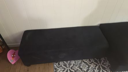 Black Reverse Sectional