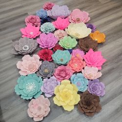 Paper Flower. Flores De Papel