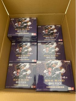Royal Blood Op-10 One piece booster boxes