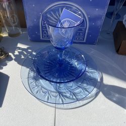 Vintage Avon American Blue Classic Collection 12pc. Set 