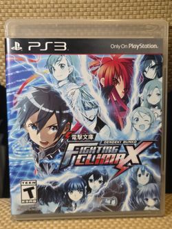 Dengeki Bunko Fighting Climax Ps3 Game