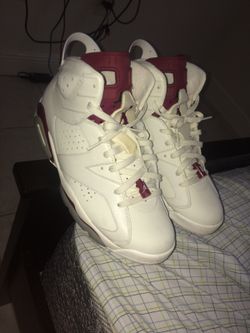 Jordan 6s | maroons