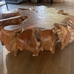 One-of-a-Kind Balinese Root Coffee Table – Sculptural Wood Art (Malibu)
