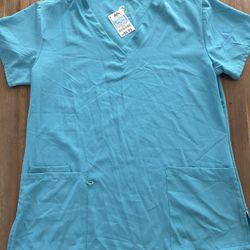 Large Scrub Top Brand New 