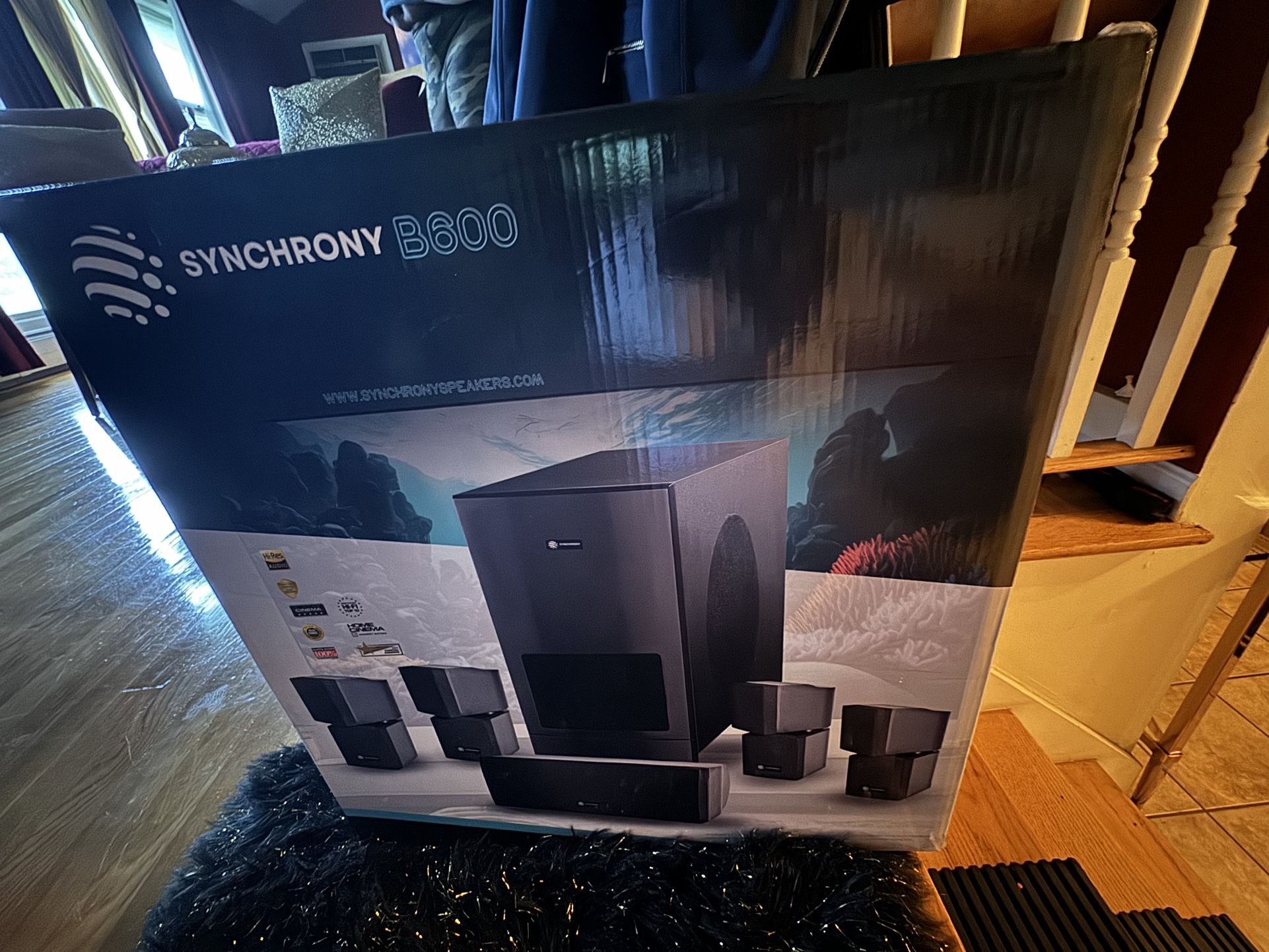 Synchrony B600 surround sound system