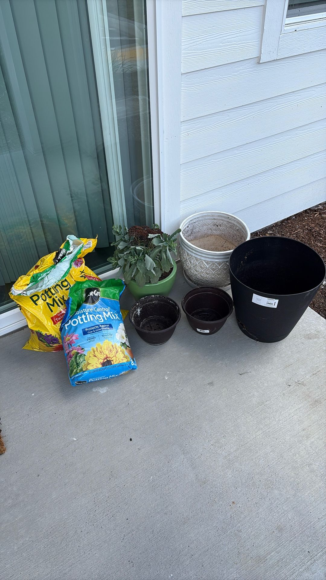 Flower Pots And Soil