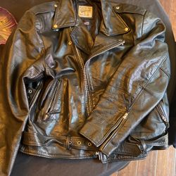 Leather OG Biker Jacket Vintage 90’s