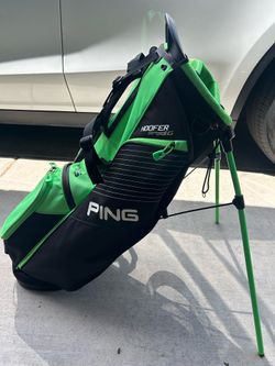 PING Prodi G Hoofer Junior Golf Stand Bag (30” Small Green/Black)