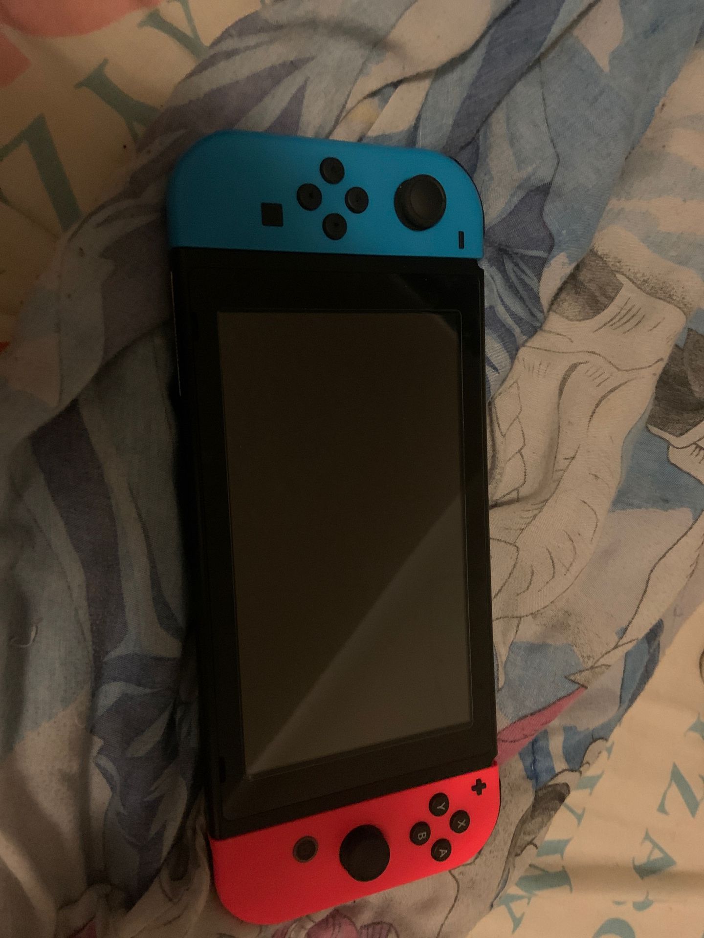 Nintendo switch with Zelda case