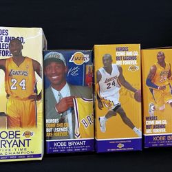 Kobe Bryant Bobblehead Set