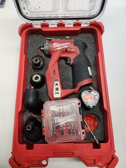 Milwaukee Drill With Packout Tool Box
