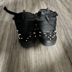 Black lanvins with studs