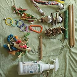 Bird Toys/perches 