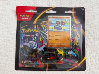 Pokemon TCG pitch black 3 pack blister