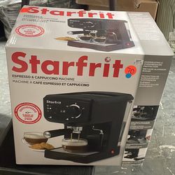Starfrit Machine à café Espresso et Cappuccino