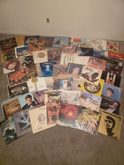 Records Vintage Vinyl Records Lot ALL GENRES Vinyl Record Cover Sleeve 1960s 1970s 1980s Country Rock Jazz