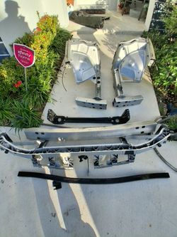 2023 Dodge Challenger front complete clip Radiator support.