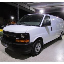 2017 Chevrolet Express 3500 Cargo Extended Van 3D
