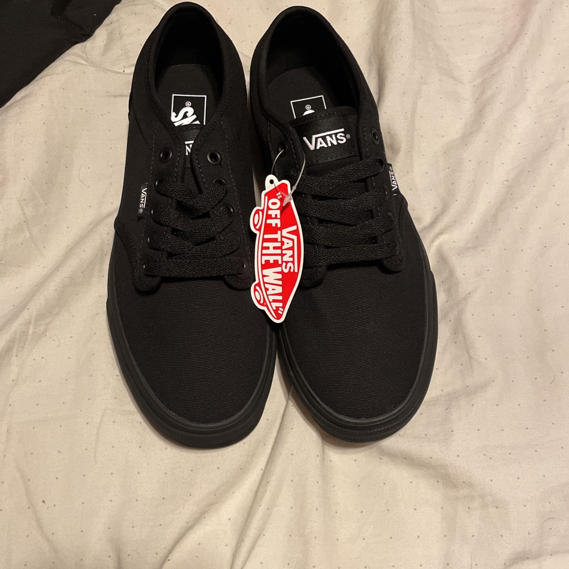 All Black Mens Vans