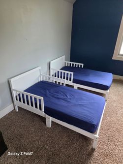 2 Toddler Beds with Mattresses – Great Condition