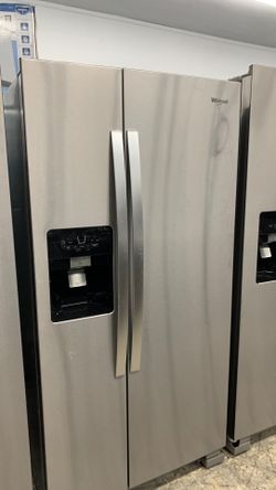 Whirlpool Side By Side Stainless Steel