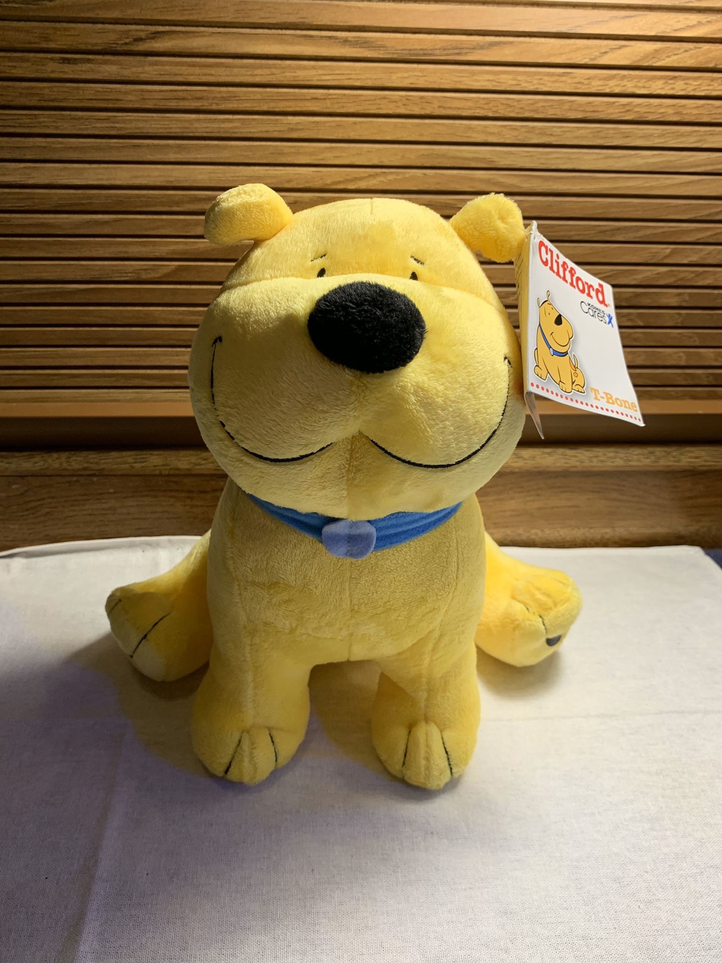 Clifford 'T-BONE' Stuffed Animal NEW w/ Tags