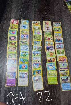 Pokémon cards Cutie set 22