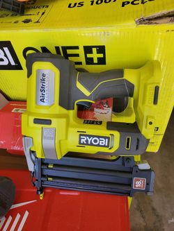 Seller

RYOBI
ONE+ 18V 18-Gauge Cordless AirStrike Brad Nailer (Tool Only)