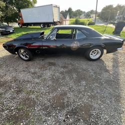 67  Black Camaro Pro Street Car
