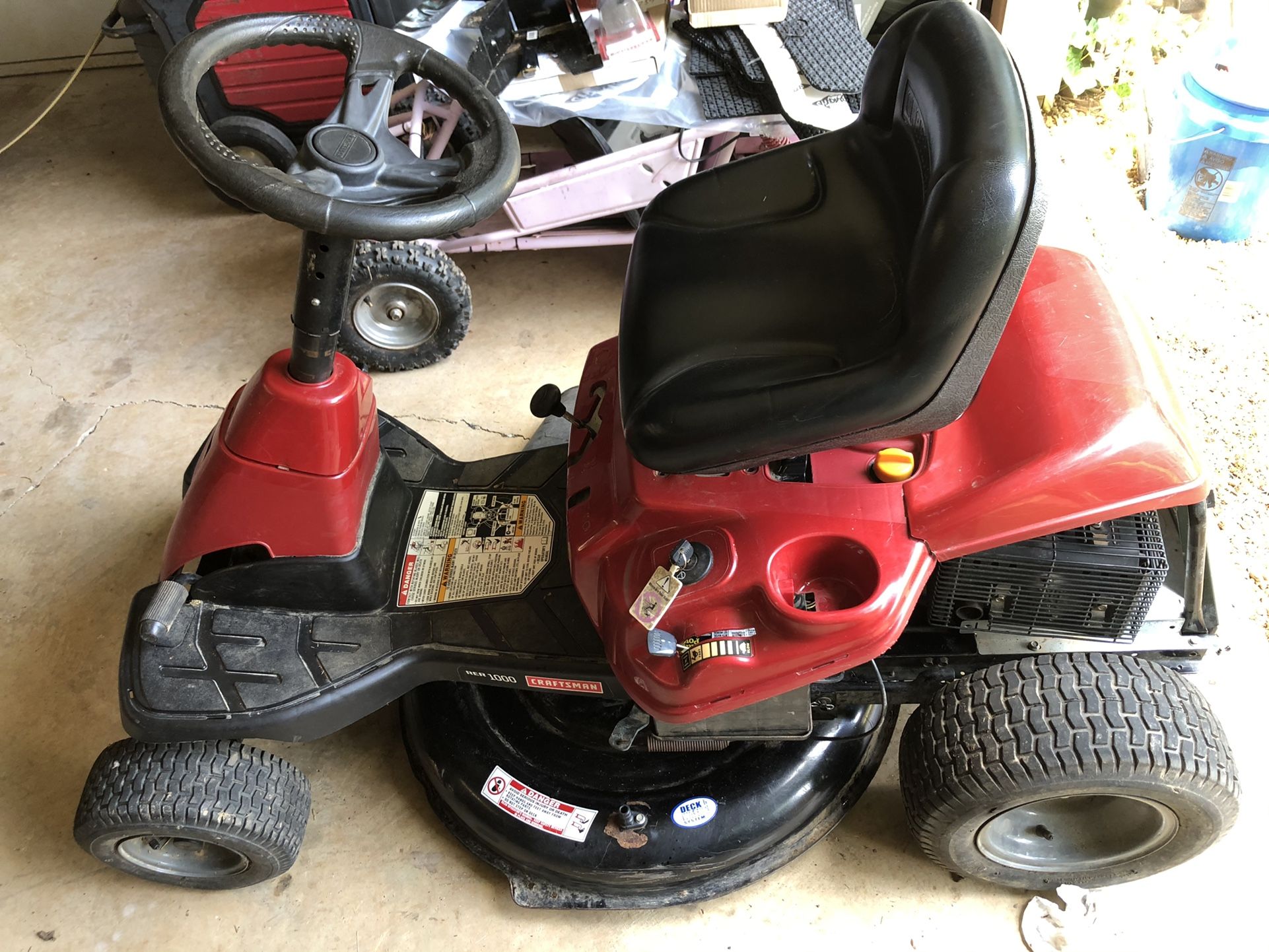 Craftsman Riding Mower RER 1000