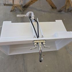 Large Utility Tub With ALL The Connections