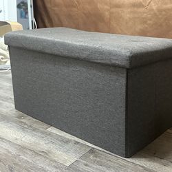 30in Storage Ottoman Bench with Storage Chest