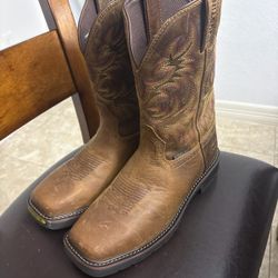 Justin Steel Toe Boots 