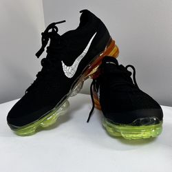 Nike Air VaporMax Flyknit Sneakers Black Multi-Color Air