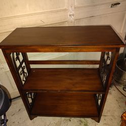 vintage wood table