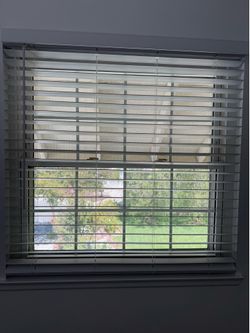 2” White Blinds, 52” W x 45” H