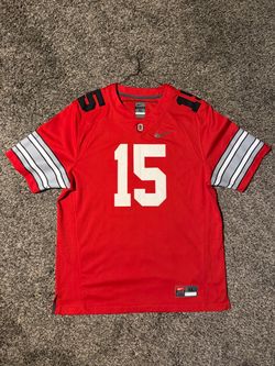Men's Nike Ohio State OSU Buckeyes Diamond Quest CFP Alternate National Championship Football Jersey