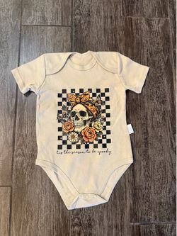 NWOT spooky Halloween onsie