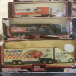 4 NASCAR Vtg Transporters