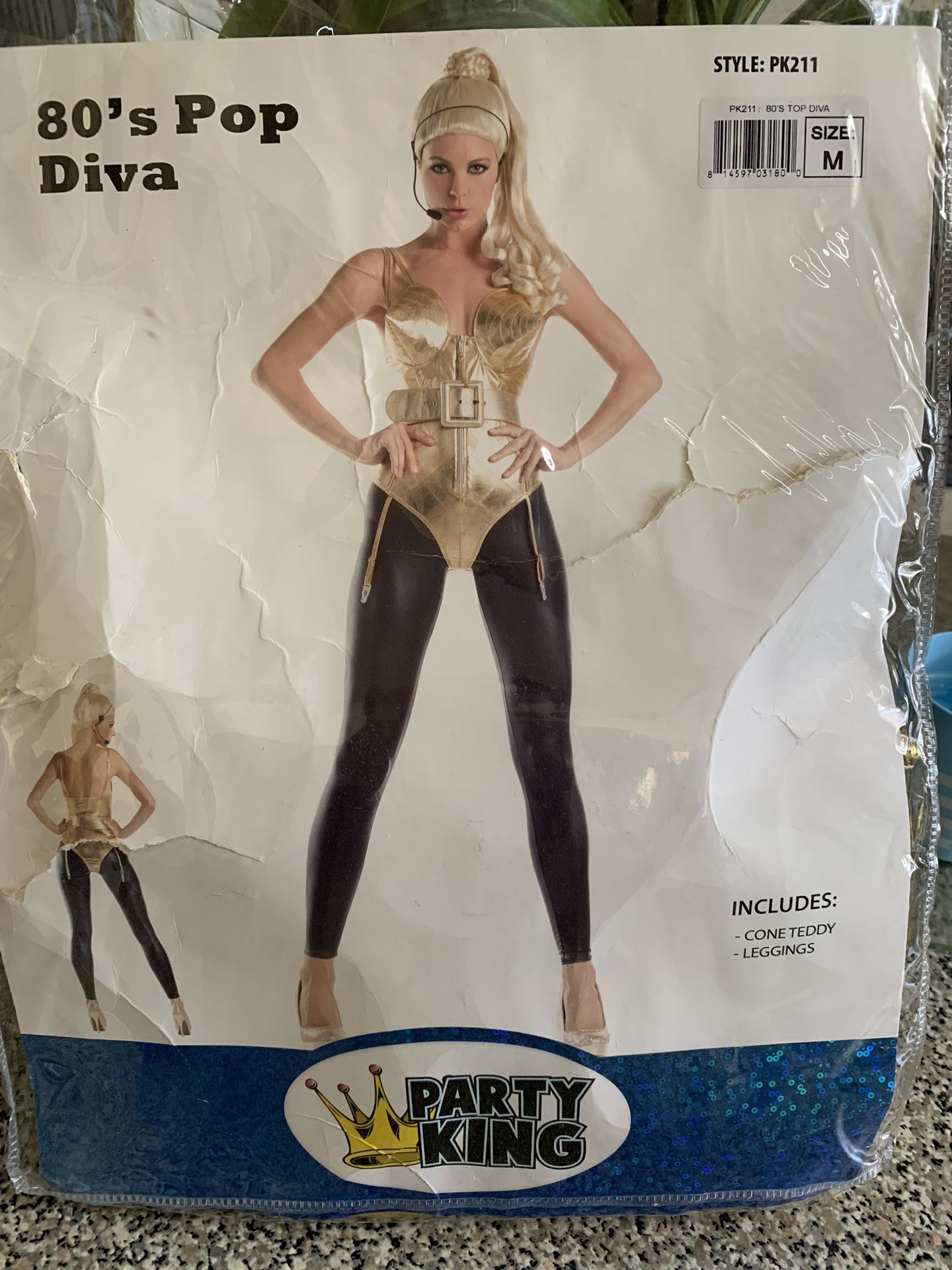 80’s Pop Diva Halloween Costume 