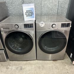 Lg Set Washer And Gas Dryer 