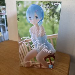 Re Zero Starting Life in Another World Rem Summer Ver Relax Time Bandai BNIB 