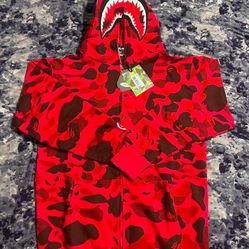 Red Bape Hoodie