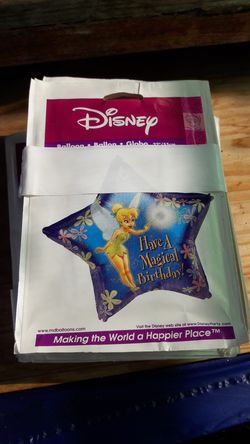 5 bags of Disney birthday balloon