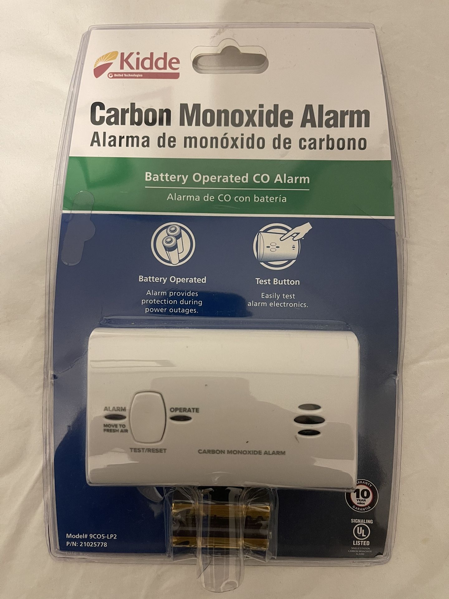 Carbon Monoxide Alarm